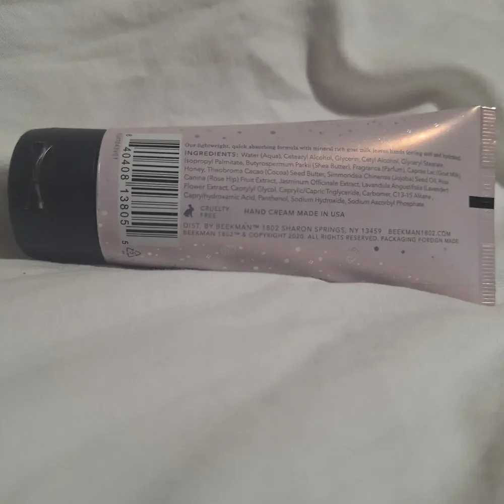 Beekman 1802 Spring Blossom Goat Milk Hand Cream 2 oz travel size NEW